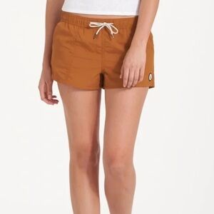 Vuori Sunwashed Tumeric Athletic Shorts